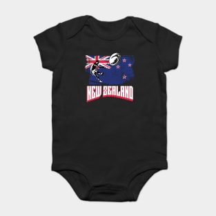 Rugby New Zealand Baby Bodysuit